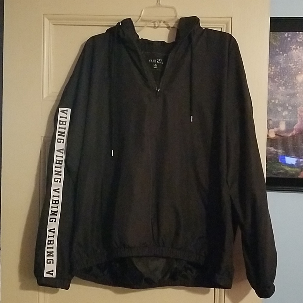Black Windbreaker